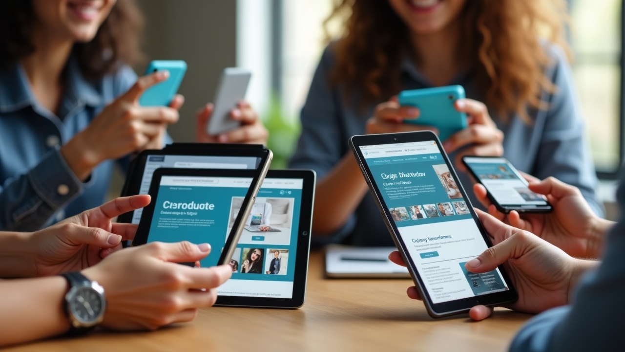 Mobile responsive design