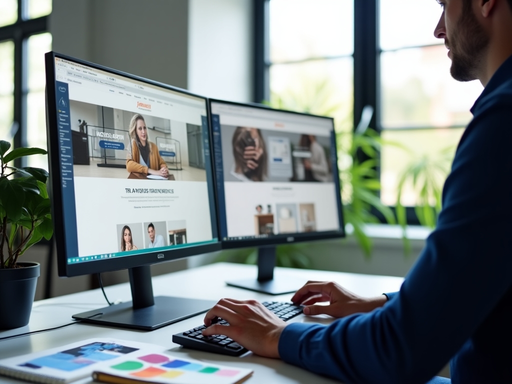 Web creation process